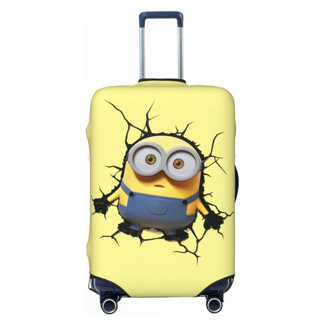 Custom Minions Luggage Cover Protector Washable Travel Suitcase Covers