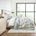 thumbnail image 4 of Ultra Soft Lightweight Quilt Sets in Patchwork Light Gray for Full/Queen Bedding by Comfort Canopy, 4 of 16