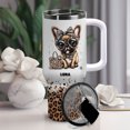thumbnail image 2 of Personalized Dog Tumbler with French Bulldog Dog’s Name – Custom Travel Coffee Cup 40oz, Travel Coffee Cup, Gift for Mother's day, Father's day, Christmas AkedAP, 2 of 6