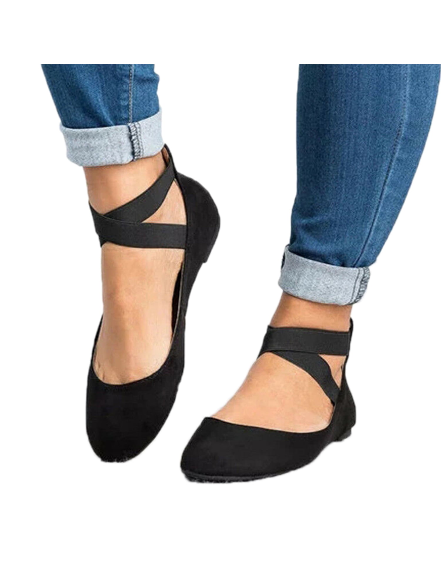 Details about   Women's Ankle Strap Casual Shoes Mary Janes Wedge Heel Dancing Shoes Pumps Heels 