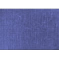 thumbnail image 1 of Ahgly Company Machine Washable Indoor Rectangle Solid Blue Modern Area Rugs, 2' x 4', 1 of 4