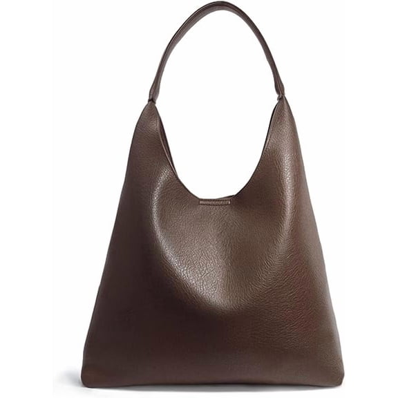 Bags for Women Soft Vegan Leather Shoulder Handbag Slouchy Tote Purses