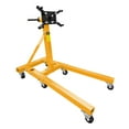 thumbnail image 7 of Jopath Engine Stand 2000LBS Capacity Engine Motor Stand, With 360-Degree Rotating Head, Heavy-Duty Steel Engine Lift Stand With 6 Casters, 4 Adjustable Arms Yellow, 7 of 7