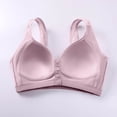 thumbnail image 4 of Admvng Women's Front Closure Bra Wireless Comfort Sleep Everyday Bra, 4 of 7