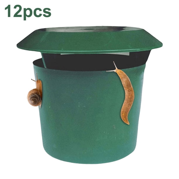 Reptiles Trap Pests Estación cebo Herramientas Garden Slug Cage 2/4/12 PCS Eco-Friendly reutilizable Farm Protector