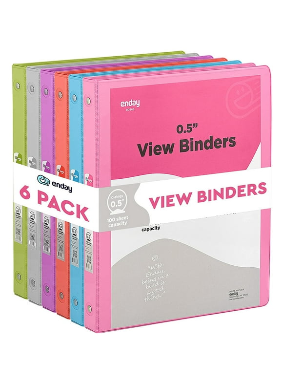 0.5 Inch Binders in Binder by Ring Size