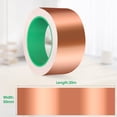 thumbnail image 5 of 1 Roll Copper Foil Tape, Conductive Copper Foil Tape Conductive Soldering Tape for Electrical Repairing, DIY Crafts, Garden, Guitar Interference Shield, Duct Wrapped 5mmx20m, 5 of 9