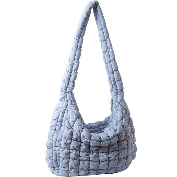 Tote Bag for Women Puffer Bag Quilted Bag Lightweight Puffy Tote Bag Quilted Padding Shoulder Bag