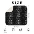 thumbnail image 4 of Vibrant and eco-friendly boho kitchen drying mat 16x18 Inch with soft microfiber, washable and reusable, great for green-conscious homes, 4 of 7