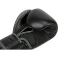 thumbnail image 3 of Everlast Guantes de Boxeo de Entrenamiento PowerLock2 de 16 Oz, Color Negro/gris, 3 of 5