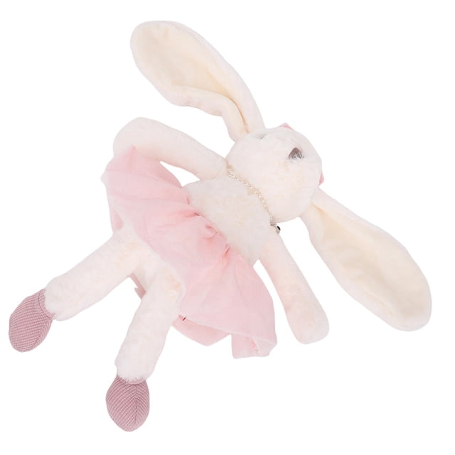 Juguete De Felpa Princess, Conejito Muñeco Relleno A Mano Suave De Peluche De 35 Cm Con Orejas Largas Y Elegantes