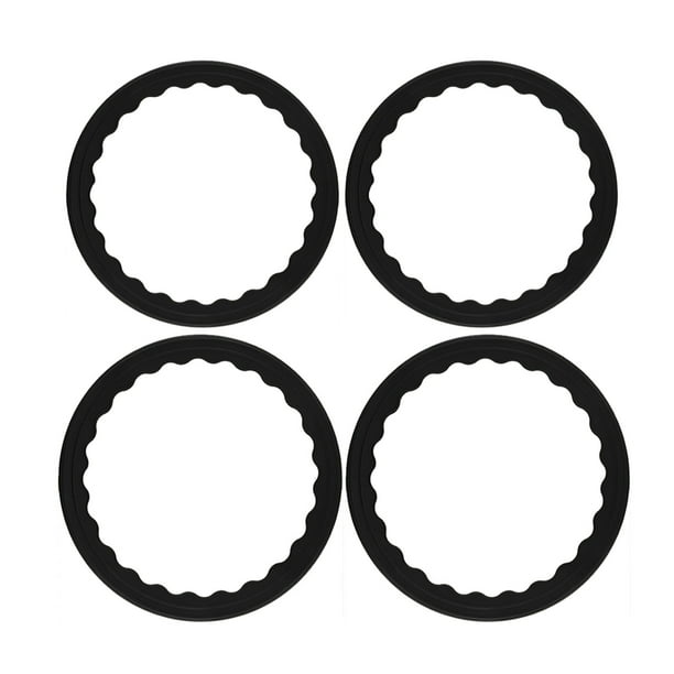 Speravity 4 protectores de patas para taburete de bar, protectores de anillos, antideslizantes, cubierta de silicona, duradero, 4 Uds. Artesanía 4 piezas de 14.5 a 18.5 pulgadas