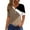 #13,Khaki, variant on Clothess Womens Tops Long Sleeve Shirts Spring Fall Casual Colorblock Round-Neck Stitching Contrast Color T-shirt Blouse