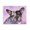 Harlequin French Bulldog Portrait Watercolor, variant on Stupell Industries Rustic Lodge Harlequin French Bulldog Canvas Art, 20 x 16, by George Dyachenko
