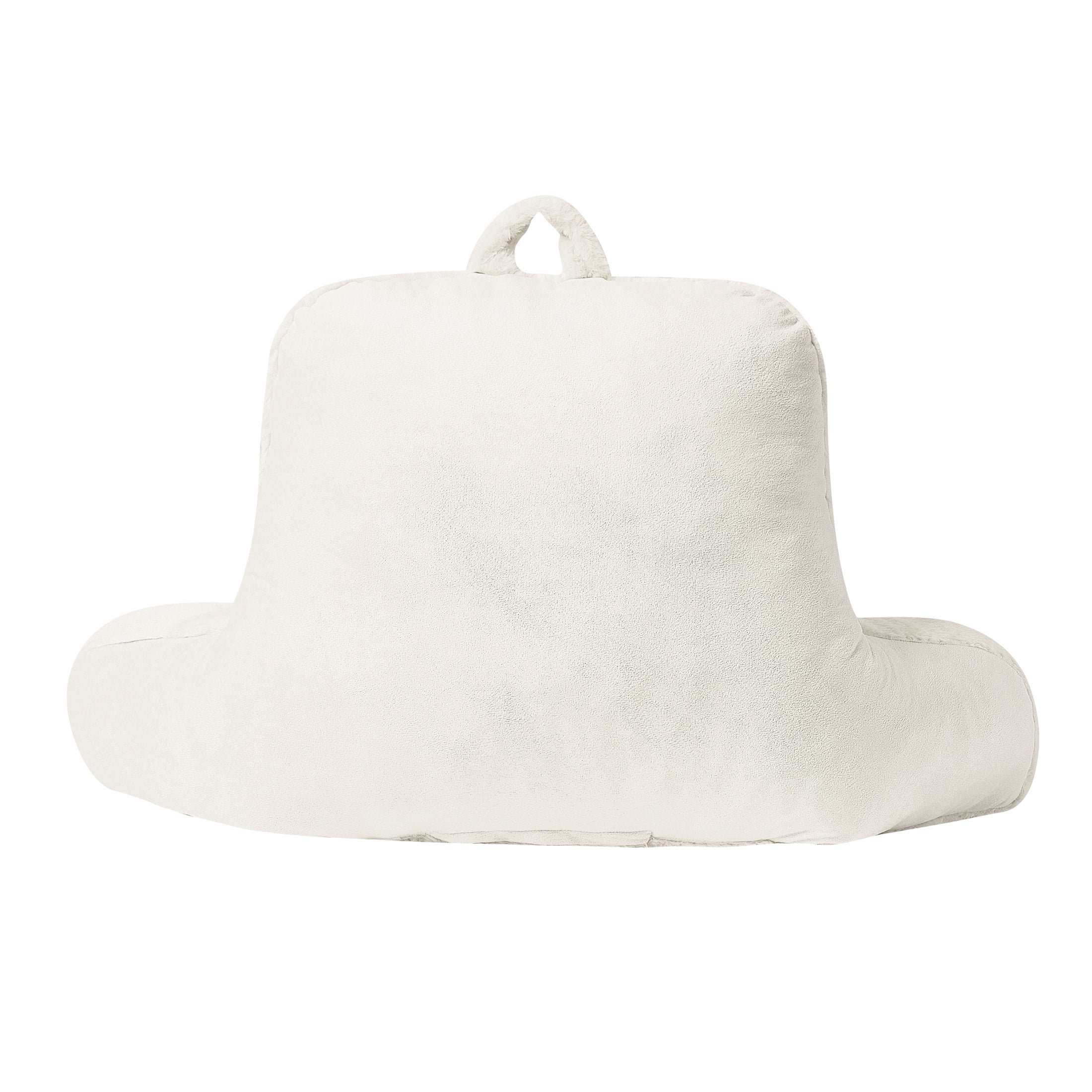 Mainstays Faux Fur Bedrest Pillow, Ivory
