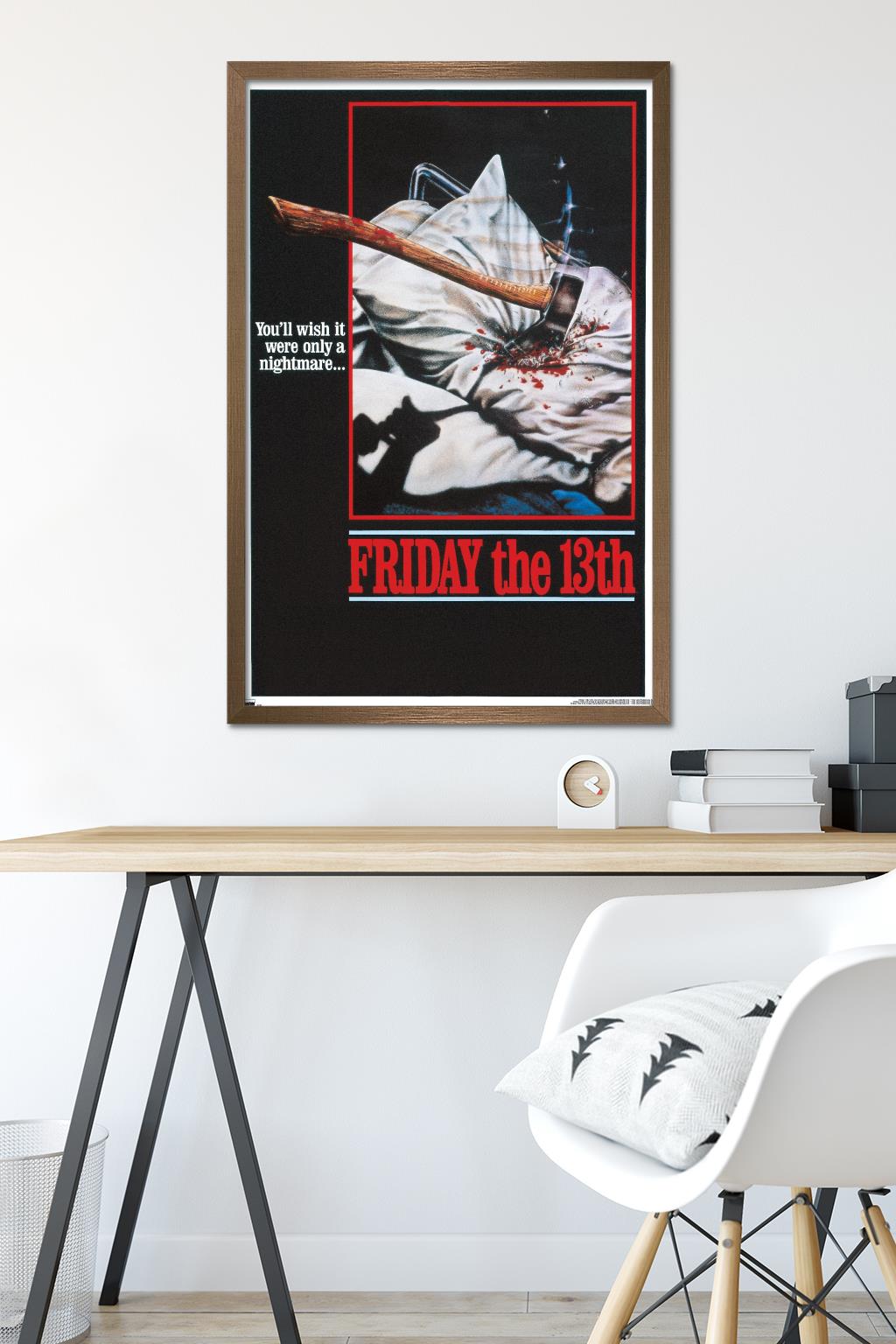 Friday The 13th - One Sheet Wall Poster, 22.375" x 34" Framed