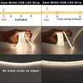 thumbnail image 3 of Tira de luz LED TOPAI, 5 V, COB, 4000 K, blanco natural, 16.4 pies, 3 of 4