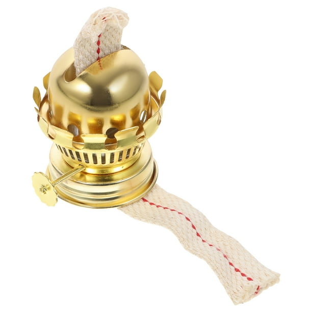 NUOLUX 1 Set Oil Lamp Burner And Kerosene Lamp Replacement Wick Oil