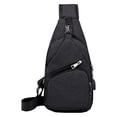 thumbnail image 1 of Sonducket Bolso De Hombro Multifuncional Para Viajes Y Senderismo - Bolsos Resistentes Y Expandibles Para Hombres Bolso Para Hombres Riñonera Type3 NO3, 1 of 6
