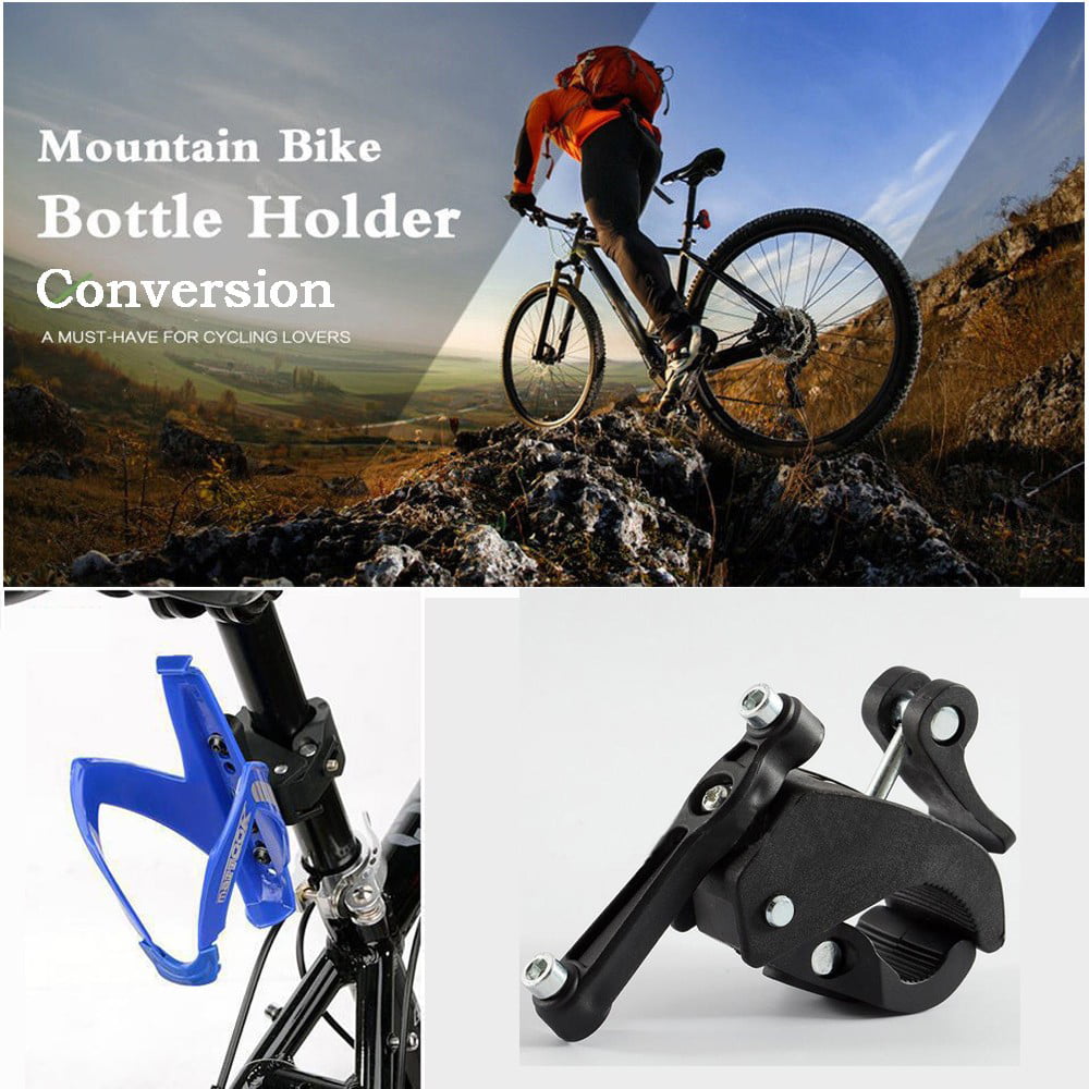 Mountain Bicycle Bottle Cage Conversion Seat Bike Water Cup Holder ConvertJ8USWI