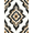 Black Beige, Pattern 3, variant on ODIKA 8'x10' Washable Area Rug Durable, Non-Slip Brushstroke With Interlocking Minimalist Accents Abstract Modern Refined for Living Room, Under Sectional, Family