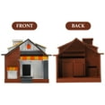 thumbnail image 2 of 3Pcs Mini House Model Sand Table Tiny Mini House Mini Store Decoration Playset Accessory, 2 of 9