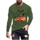thumbnail image 1 of Blusas y camisas de manga larga y cuello redondo para hombre, estilo casual, estampado, cuello redondo, camiseta larga, manga corta, licra., 1 of 2