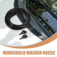 thumbnail image 4 of Windshield Fluid Hose Replacement Kit Car Automotive Replacement Black Rubber Plastic for Quick Spraying 1 Set, 4 of 4