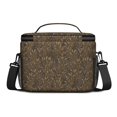 thumbnail image 3 of Camo and Grass Brown Pattern Insulated Lunch Box for Women Men, Medium Leakproof Cooler Bag with Adjustable Strap, 10"x6.7"x8", 3 of 6