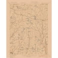 thumbnail image 3 of USGS 20x24 Black Modern Framed Museum Art Print Titled - White Lake New York Quad - USGS 1922, 3 of 5