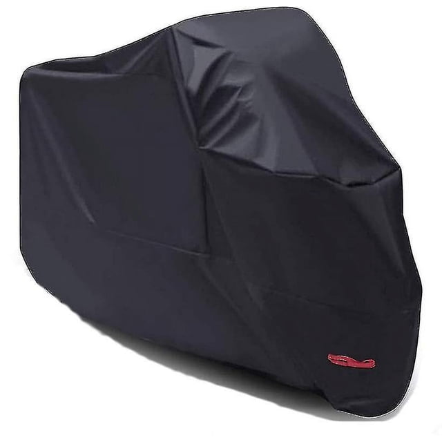Funda para motocicleta Funda impermeable para motocicleta al aire libre Funda protectora contra el agua, el polvo y los rayos UV para almacenamiento en el exterior con orificios para cerradu