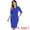 Royal Blue, variant on DARING DIVA Shawl Collar Half Sleeve Sheath Dress XS Royal Blue
