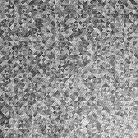 Ahgly Company Machine Washable Indoor Square Transitional Gray Cloud Gray Area Rugs, 4' Square