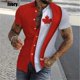 thumbnail image 3 of Nueva camisa hawaiana con estampado completo "I Love Canada" de verano para hombre, camisa informal de manga corta con botones para hombre, camisa de playa de talla grande, 3 of 5