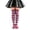 As pictured, variant on SUXIAN Womens Knee High Socks Striped Moisture Wicking Fabric All Day Comfort Support Halloween