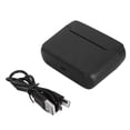 thumbnail image 4 of Micrófonos Lavalier inalámbricos 1 para 2 Reducción de ruido USB C Clip en solapa Mini micrófono con pantalla de nivel de batería para grabación de video de entrevistas, 4 of 5