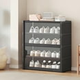 thumbnail image 4 of Miogawg Shoe Cabinet With Transparent Flip, Shoe Organizer Cabinet For Entryway,Narrow Slim Freestanding Rack Cabinet For Foyer,Hallway, 4 of 7