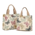 thumbnail image 5 of Bolsa de lona para lonchera, bolsa de gran capacidad para el almuerzo, bolsa para el almuerzo para trabajadores de oficina, bolsa para llevar arroz en la mano, linda momia con bolsa de arroz, 5 of 5