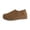 Brown, variant on Black Ladies Fashionable Flats Featuring A Low Cut Design With Soft Sole And Round Toe Breathable For Seasonal Activities