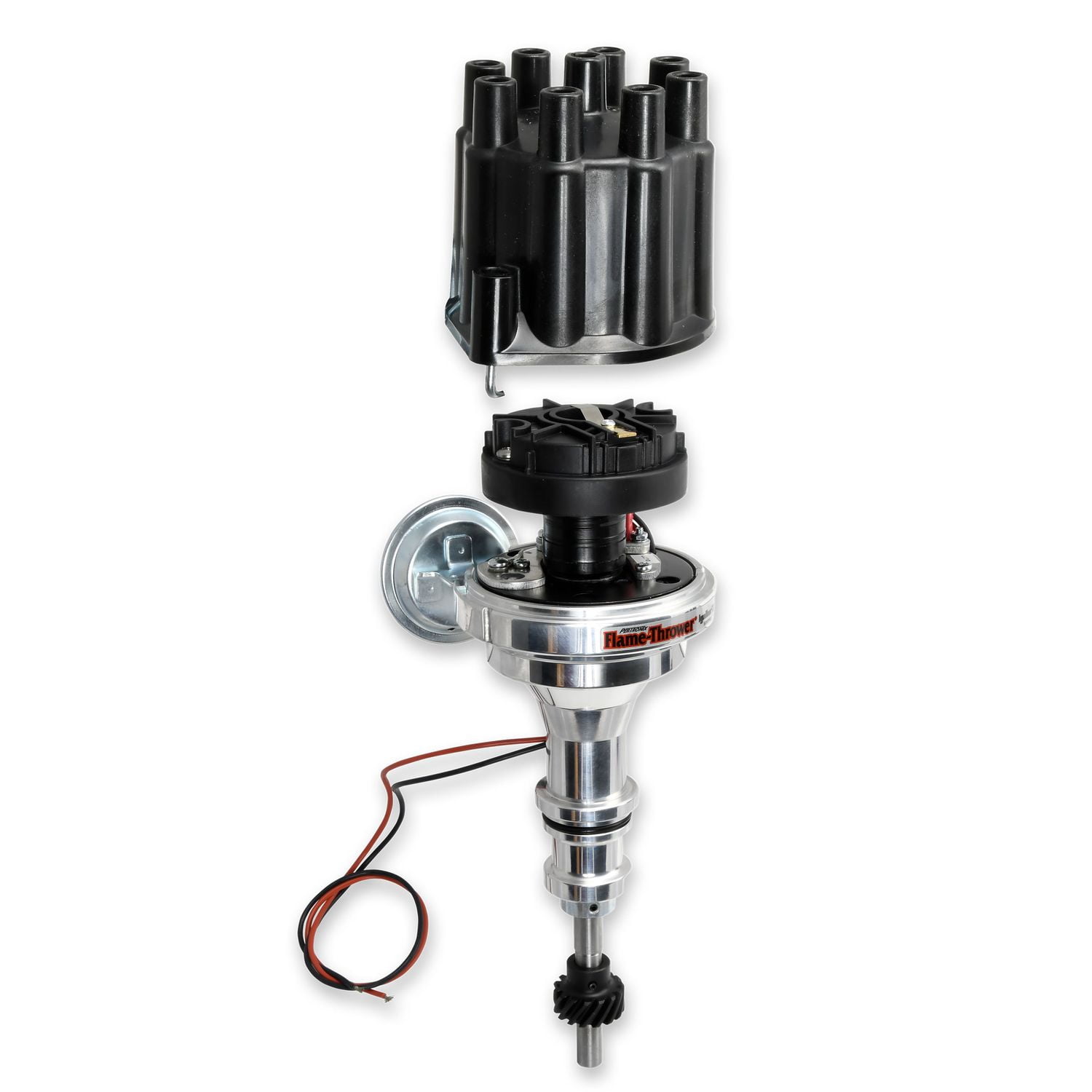 Pertronix D130700 Distributor Billet For Ford SB black cap Fits select: 1968-1970 FORD MUSTANG, 1969-1978 FORD F100