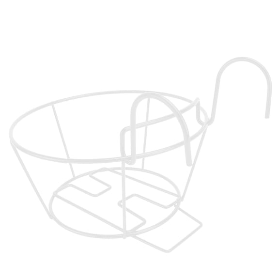 Raindrops 1Set Planter Stand in White Offering a Versatile Solution for Both Indoor and Outdoor