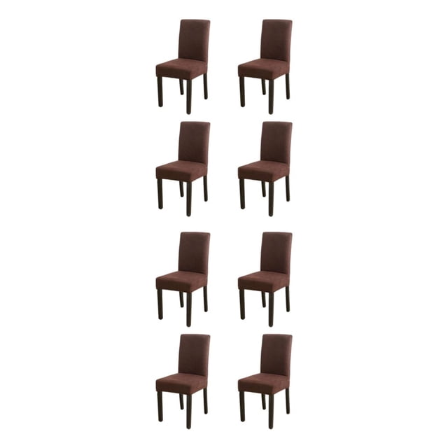 Dalazy 1/2/3 4pcs Chair Cover For Dining - Durable Easy To Assemble And Dustproof Thickened coffee 2PCS