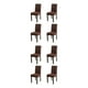 thumbnail image 4 of Billuyoard 4 fundas para sillas de felpa para comedor, sillas duraderas y transpirables con estilo, funda para silla para el hogar Type2 NO2, 4 of 6