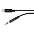 thumbnail image 2 of Belkin AV10172bt03-BLK 3.5mm Audio Cable With Lightning Connector, Black, Smartphone, 2 of 6