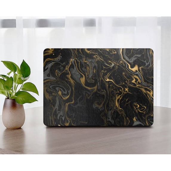 KSK KAISHEK Plastic Hard Shell Case Compatible 2021 - 2023 Release MacBook Pro 14" Touch ID Model: A2779 M2/A2442 M1 Marble 215