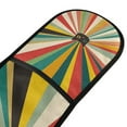 thumbnail image 4 of Yayeee Double Oven Mitt Kitchen Heat Resistant Baking 35" x7" Quilted Glove, Colorful Cat, 4 of 6