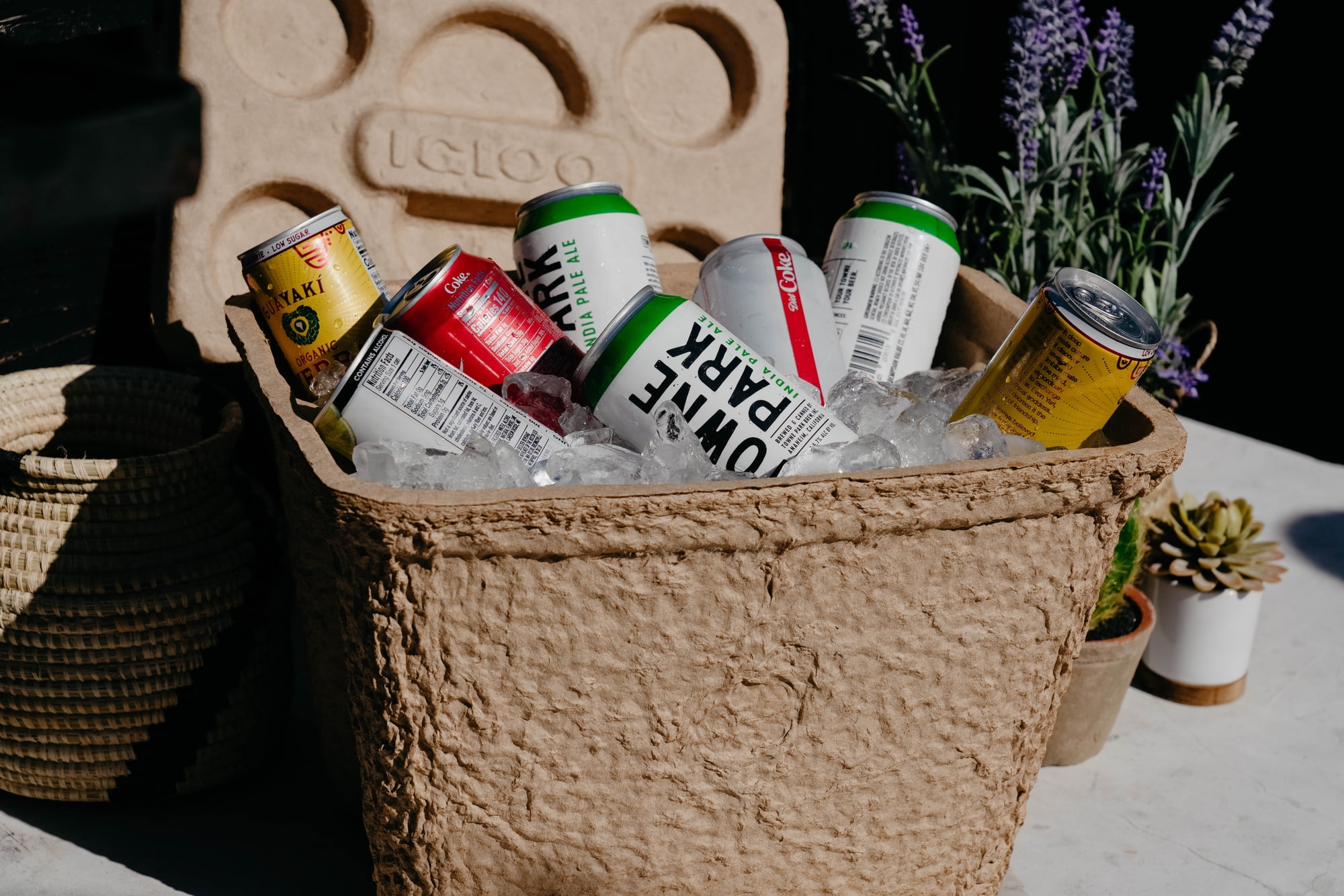 (2 pack) Igloo 16 Qt. RECOOL Reusable Ice Chest Cooler