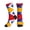 2 Black-2, variant on Men's Flag Of Artsakh Novelty Athletic Socks Women's Digital Printing Funky Patterned Crew Socks