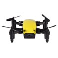 thumbnail image 3 of Helicóptero Quadcopter con retorno de una tecla y control remoto plegable RC Drone (amarillo), 3 of 8