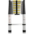 thumbnail image 4 of 12.5FT Telescoping Ladder Aluminum Telescopic Extension Multi Purpose Steps Non-Slip 330 lbs Capacity for Indoor Outdoor Work, 4 of 9